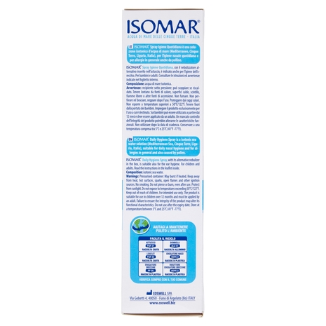 Isomar Spray Igiene Quotidiana Naso e Orecchie 100 ml